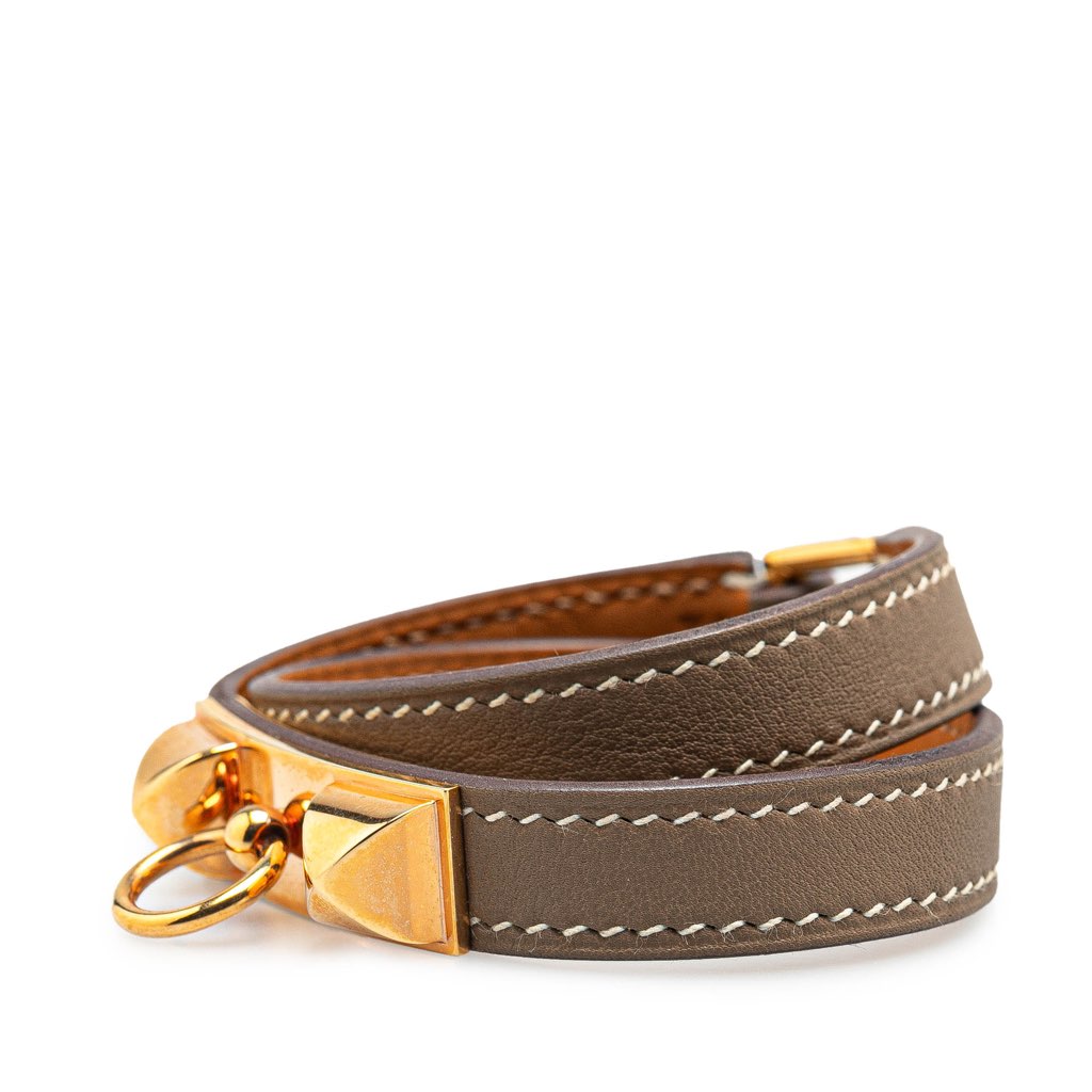 Hermès Epsom Rivale Double Tour Bracelet - 2