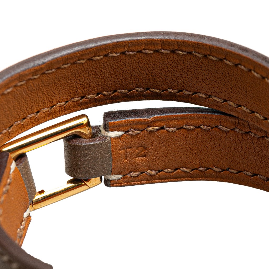 Hermès Epsom Rivale Double Tour Bracelet - 5