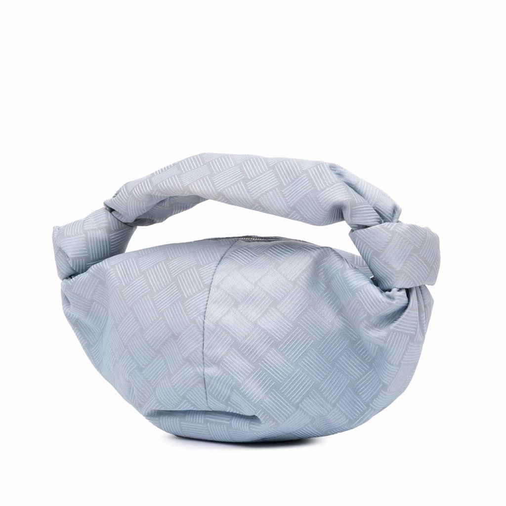 Bottega Veneta Mini Jacquard Intrecciato Double Knot Handbag - 2