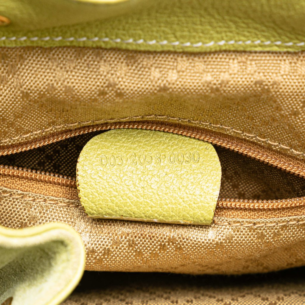 Gucci Suede Bamboo Backpack - 5