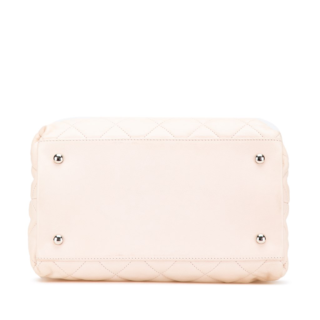 Chanel Mini Quilted Lambskin Chain Me Tote - 3