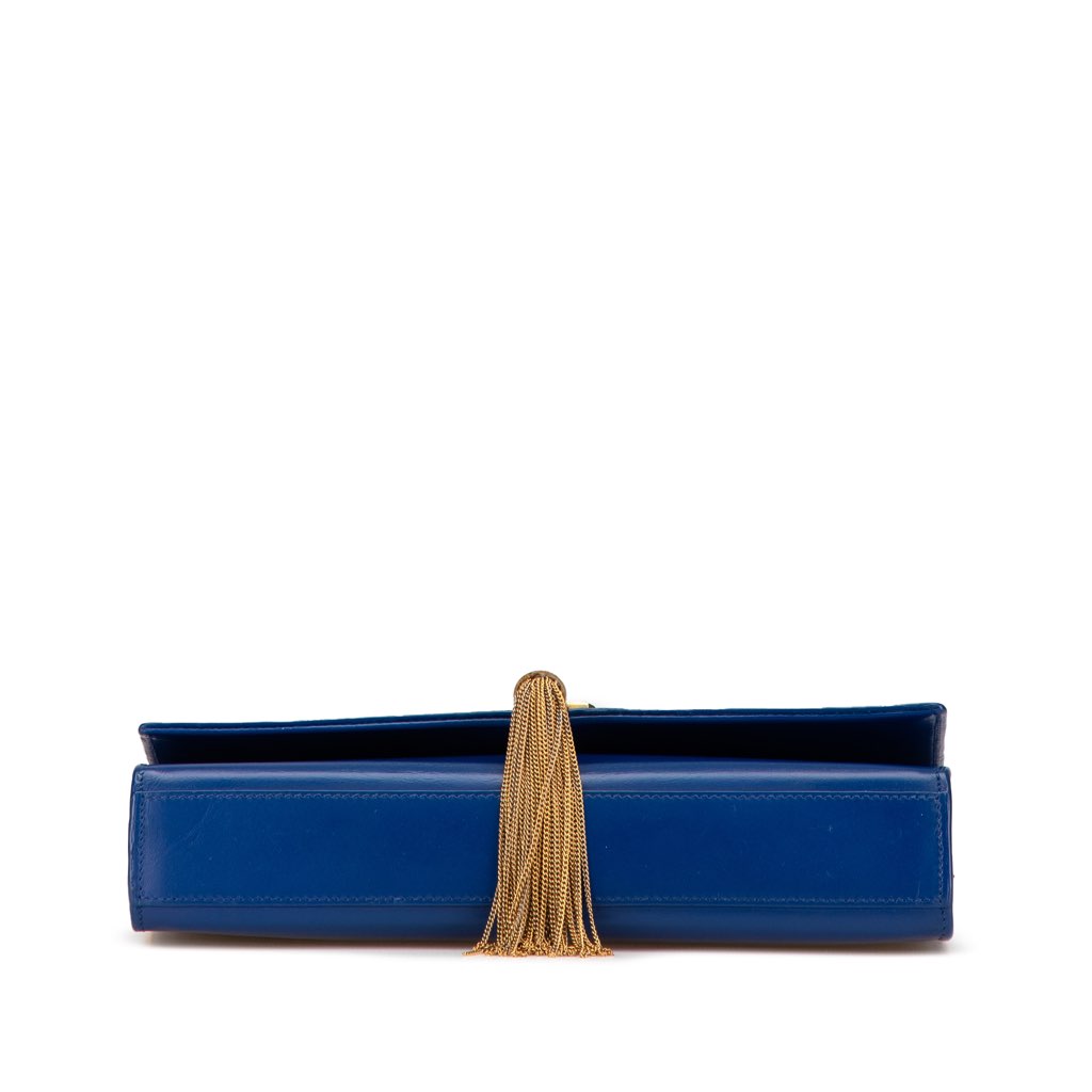 Saint Laurent Medium Smooth Calfskin Monogram Kate Tassel Crossbody - 3