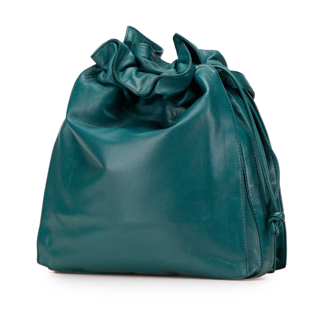 Loewe Nappa Drawstring Flamenco Shoulder Bag - 2