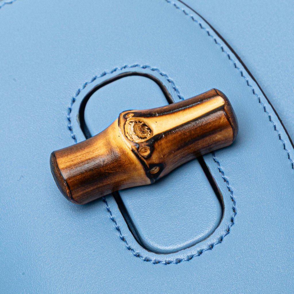 Gucci Mini Calfskin Bamboo Top Handle Bag - Detail 2