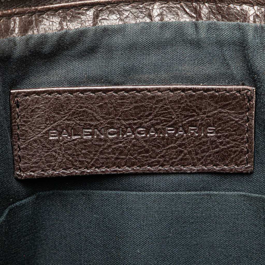 Balenciaga Lambskin Leather Briefcase - 5