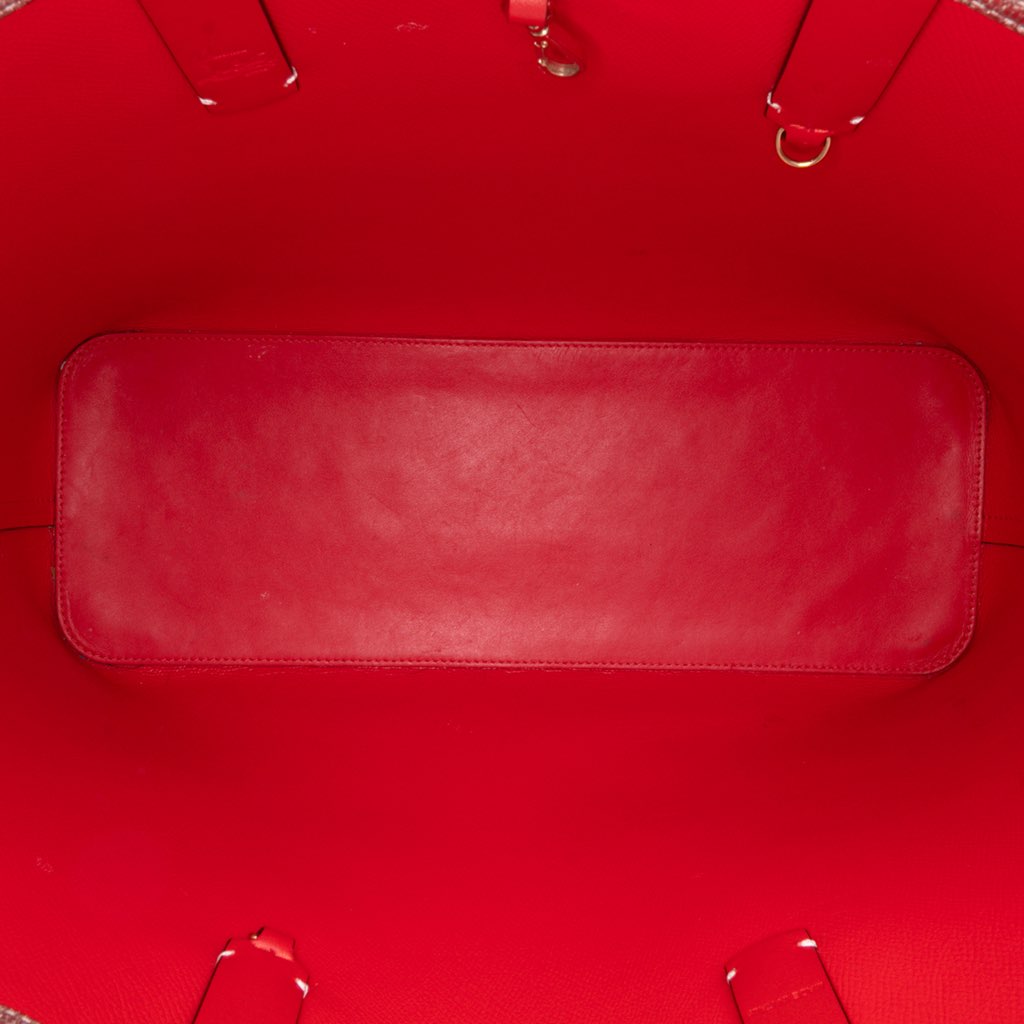 Christian Louboutin Metallic Crinkled Calfskin Spike Cabata Tote - 4