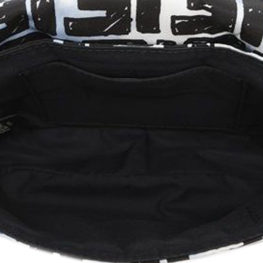 Fendi Joshua Vides Mini Zucca Nylon Convertible Baguette Satchel - 4