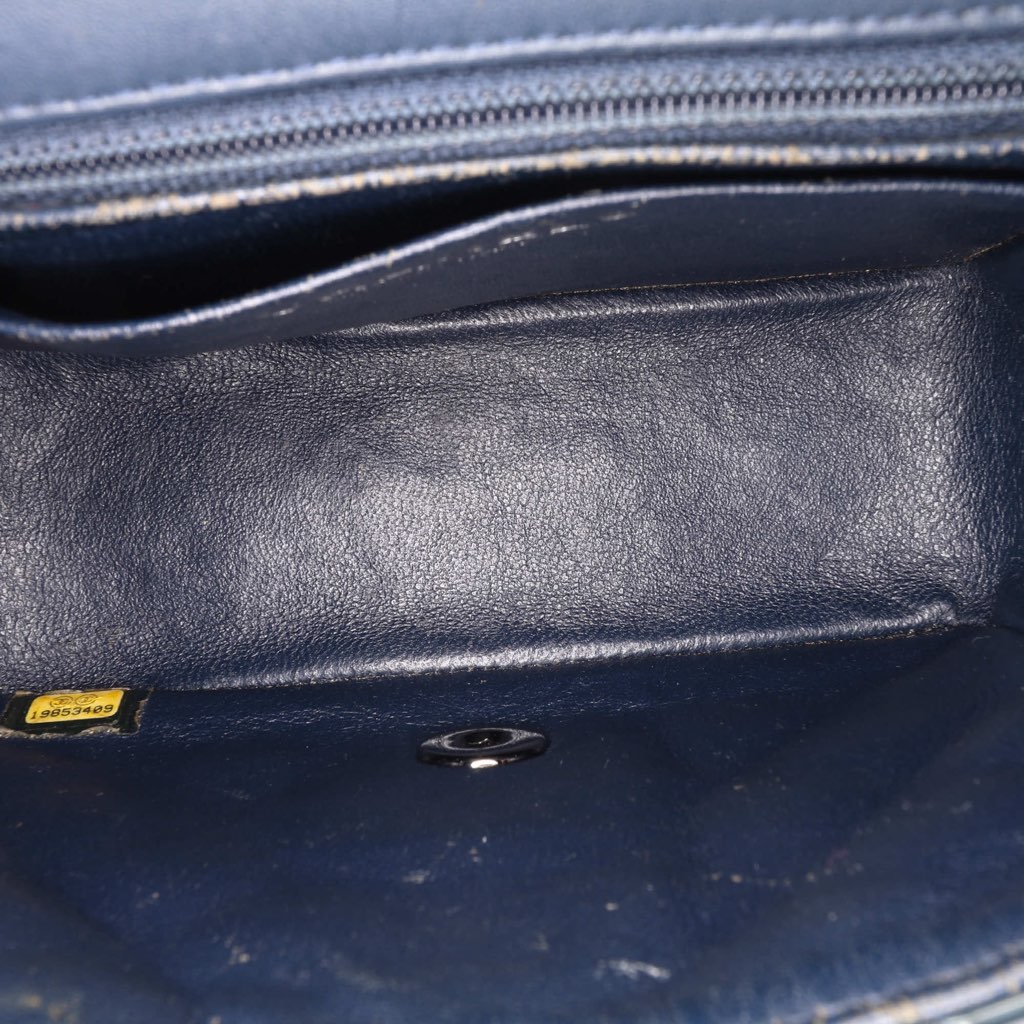 Chanel Mini Square Classic Patent Single Flap - 4