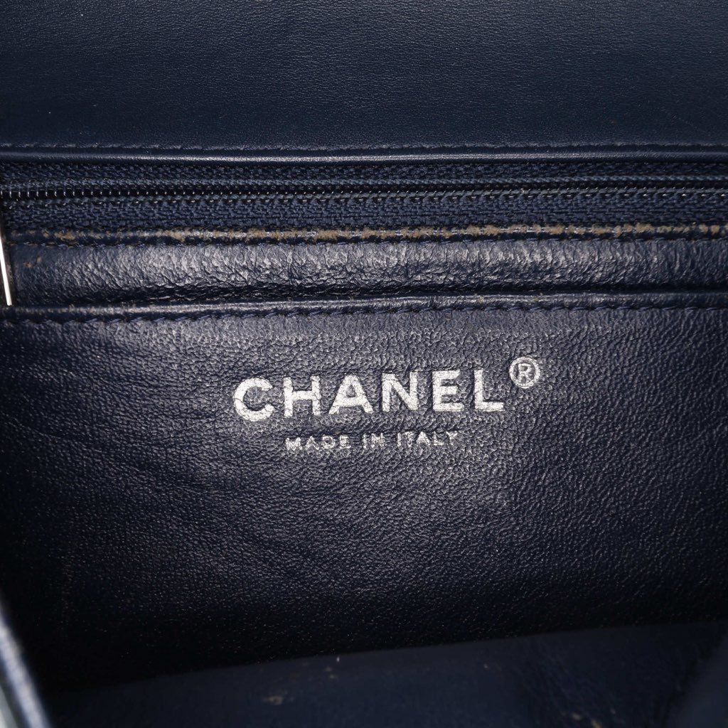 Chanel Mini Square Classic Patent Single Flap - 5