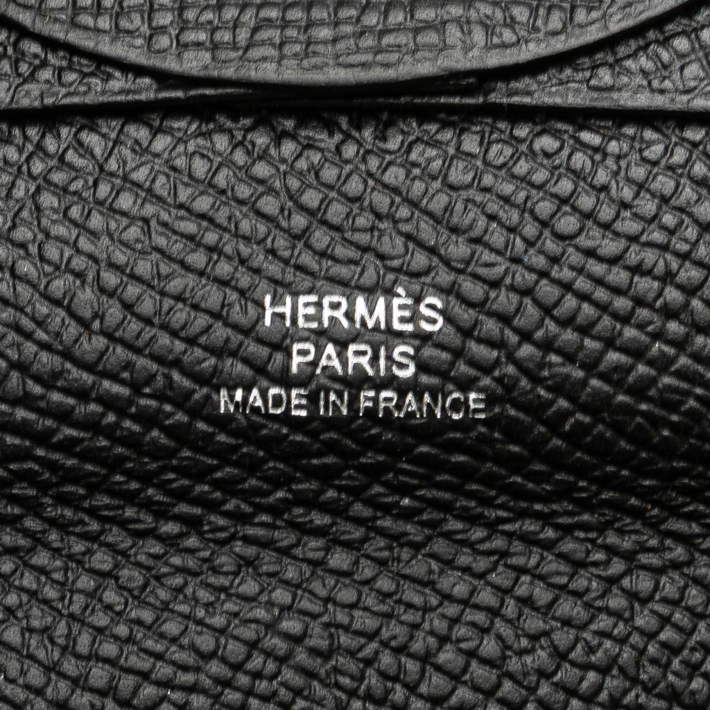 Hermès Epsom Bastia Coin Pouch - Side view