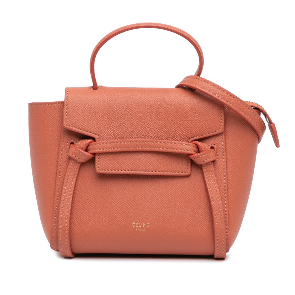 Celine Pico Grained Calfskin Belt Bag