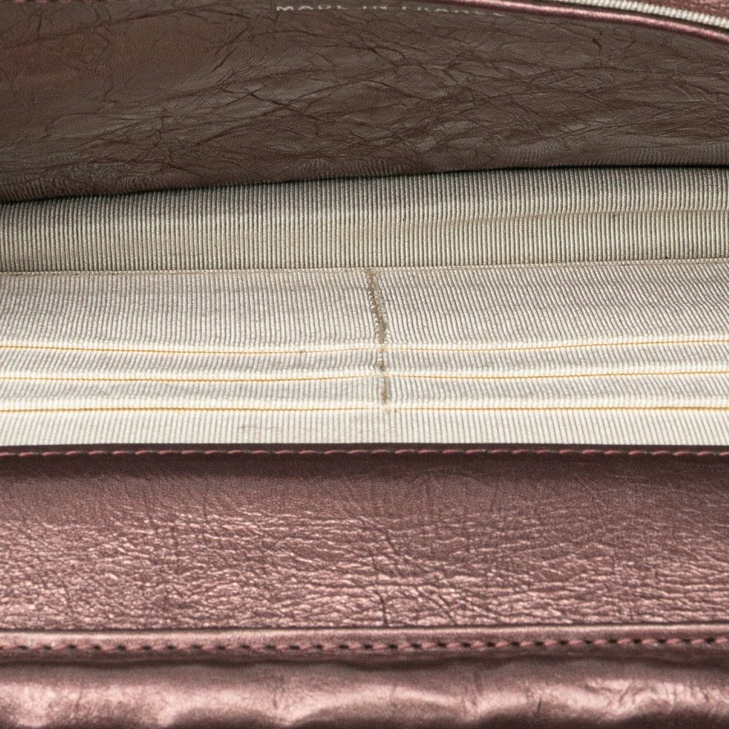 Chanel Reissue 2.55 Quilted Metallic Aged Calfskin Wallet on Chain - 4