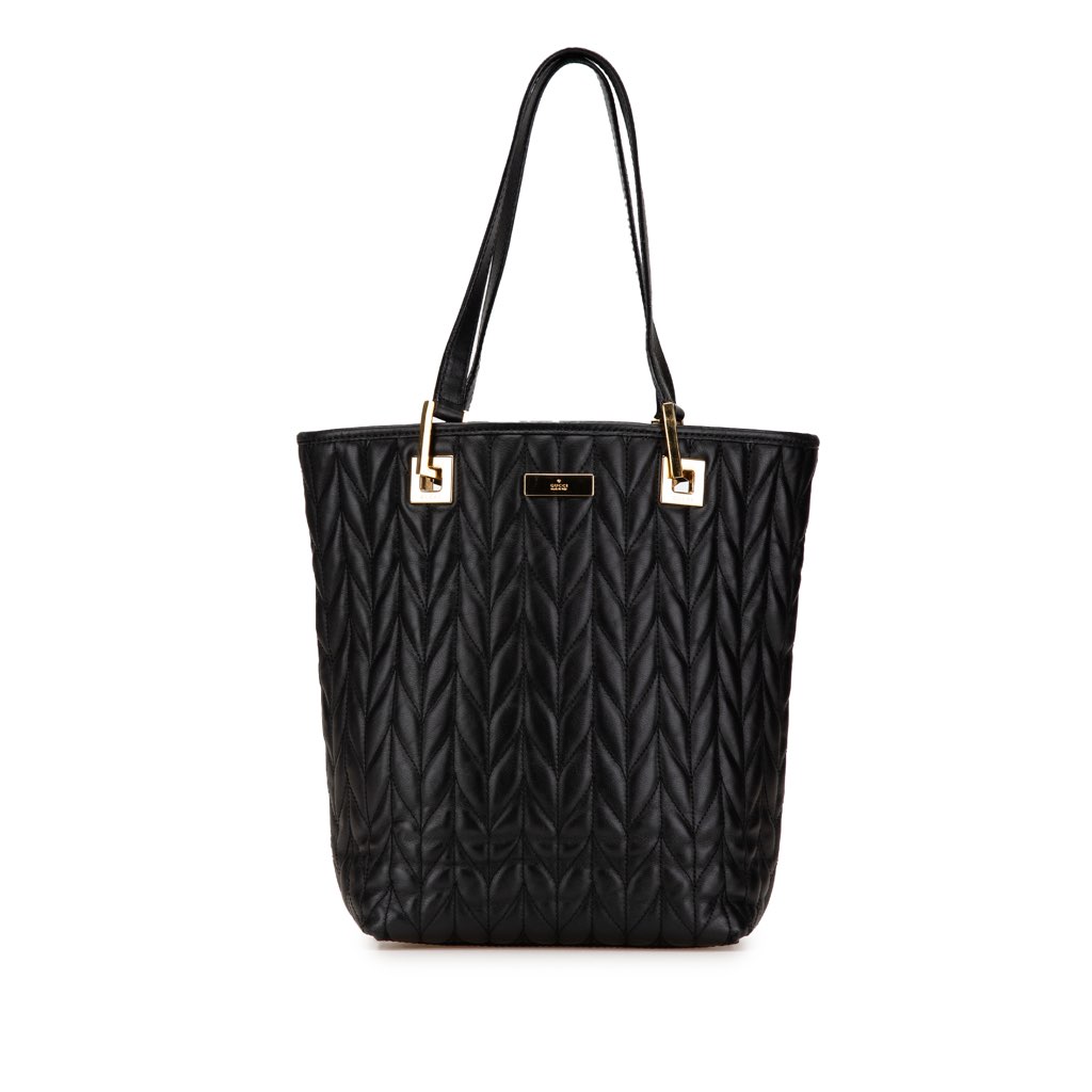 Gucci Quilted Leather Tote