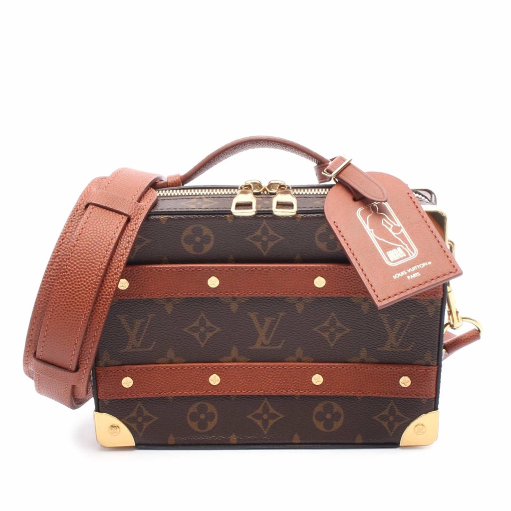 Louis Vuitton NBA Monogram Handle Trunk Satchel