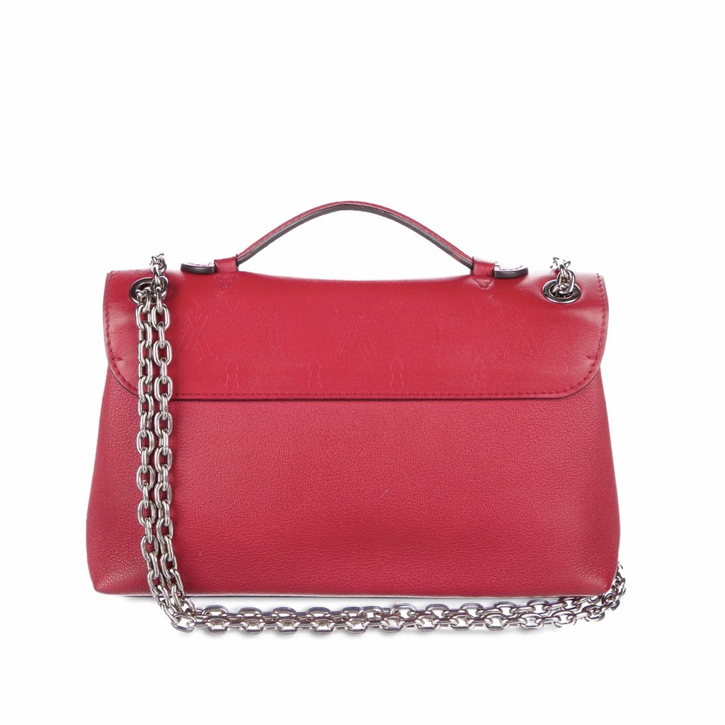 Louis Vuitton Monogram Cuir Plume Ecume Very Chain Bag - 3