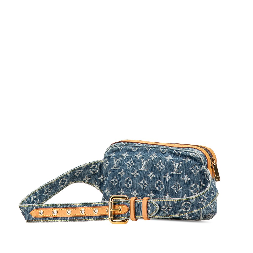 Louis Vuitton Monogram Denim Bum Bag - Back view