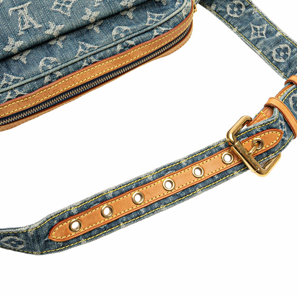 Louis Vuitton Monogram Denim Bum Bag - Image 13