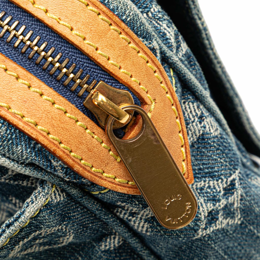 Louis Vuitton Monogram Denim Bum Bag - Image 10