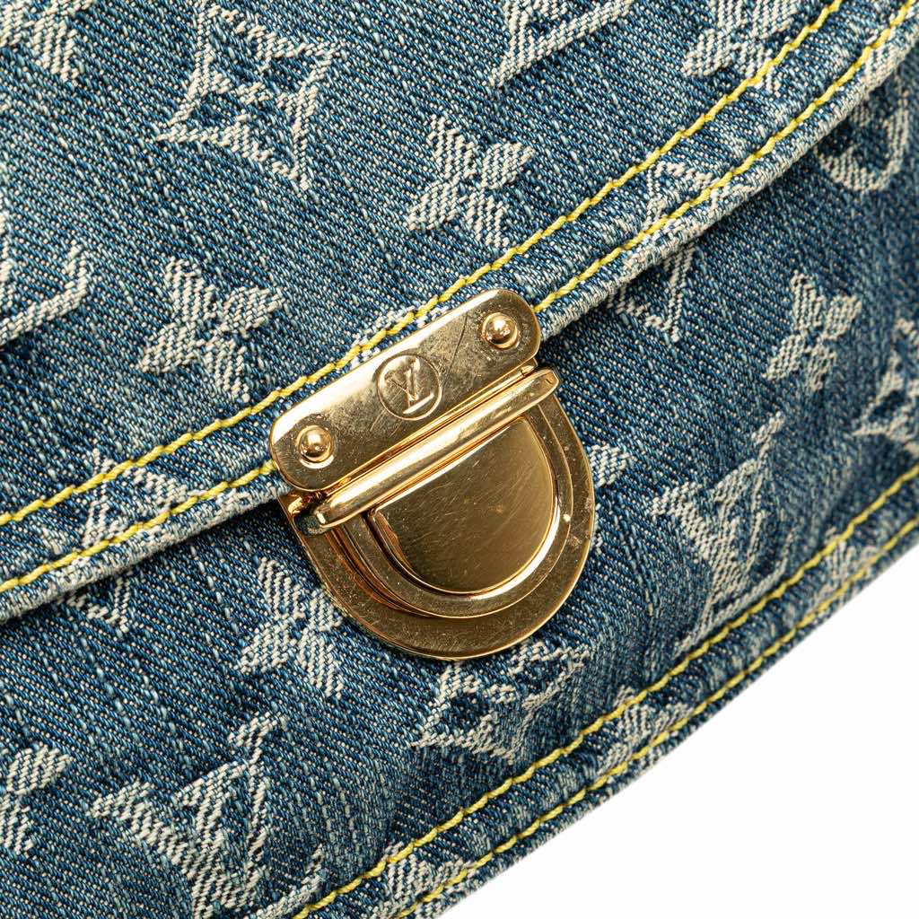 Louis Vuitton Monogram Denim Bum Bag - Image 11