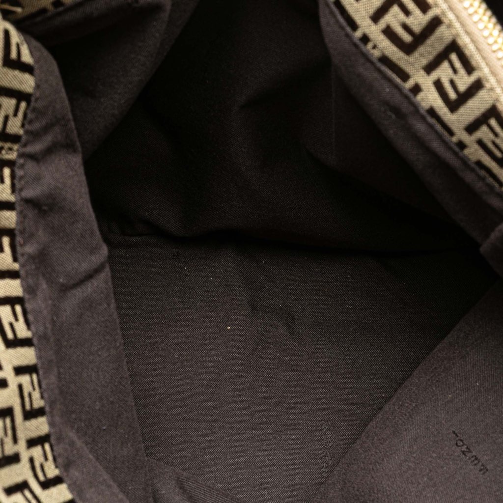 Fendi Zucchino Canvas Tote - Side view