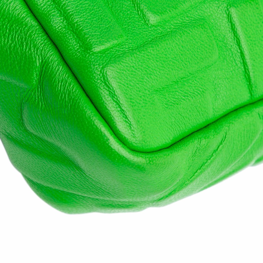 Fendi Mini Zucca Embossed Leather Baguette Satchel - Image 10