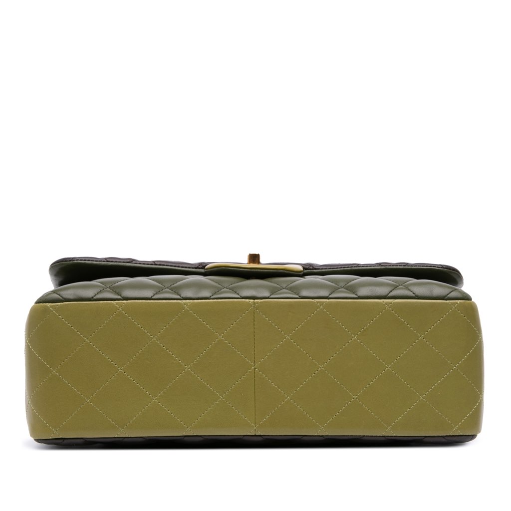 Chanel Jumbo Classic Tricolor Lambskin Double Flap - 3