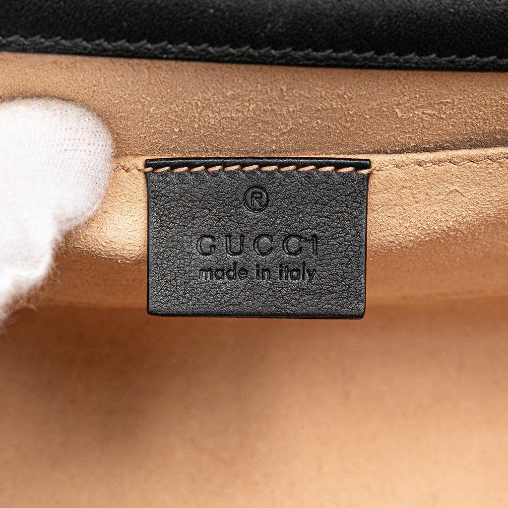 Gucci Small GG Supreme Bee Padlock Crossbody - 5