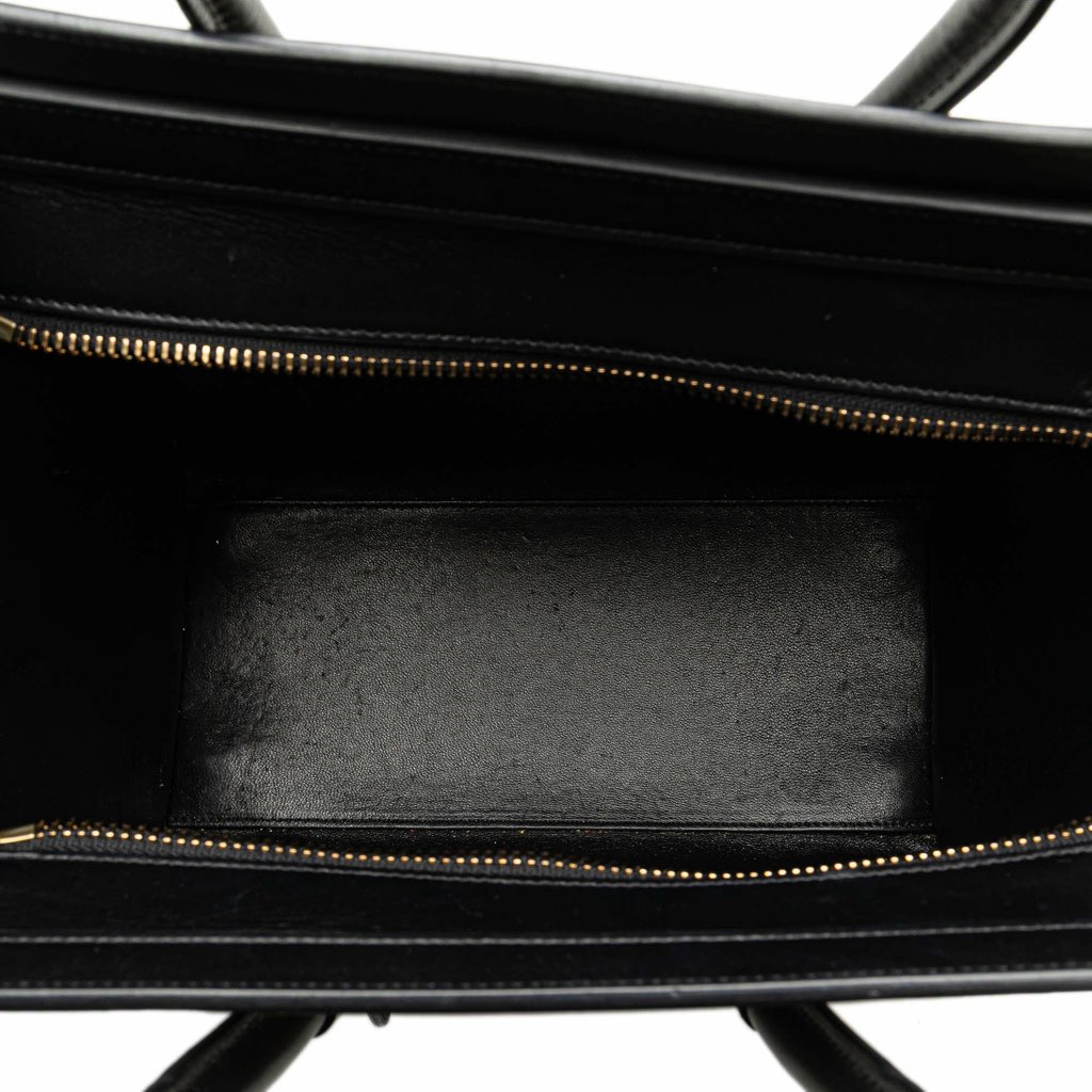 Celine Micro Tricolor Leather Luggage Tote - 4