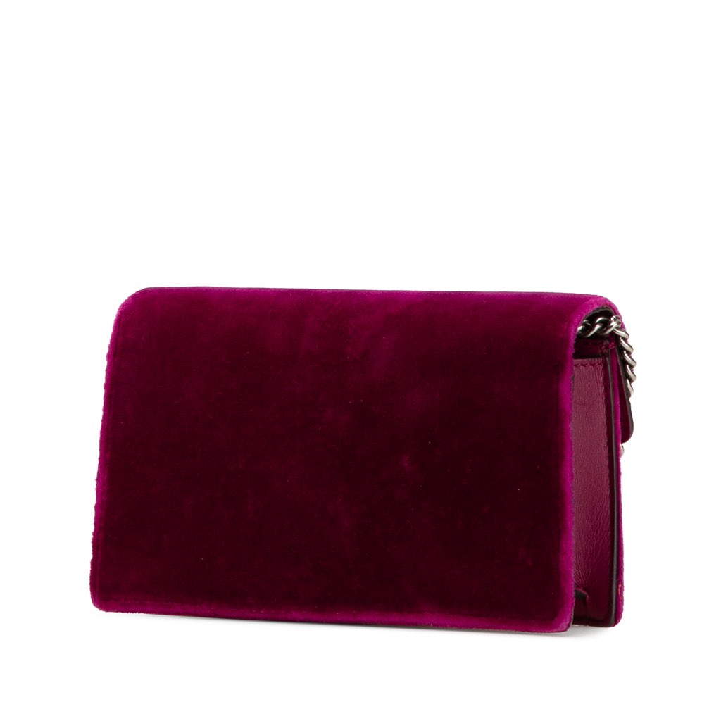 Gucci Super Mini Velvet Dionysus Crossbody - 2