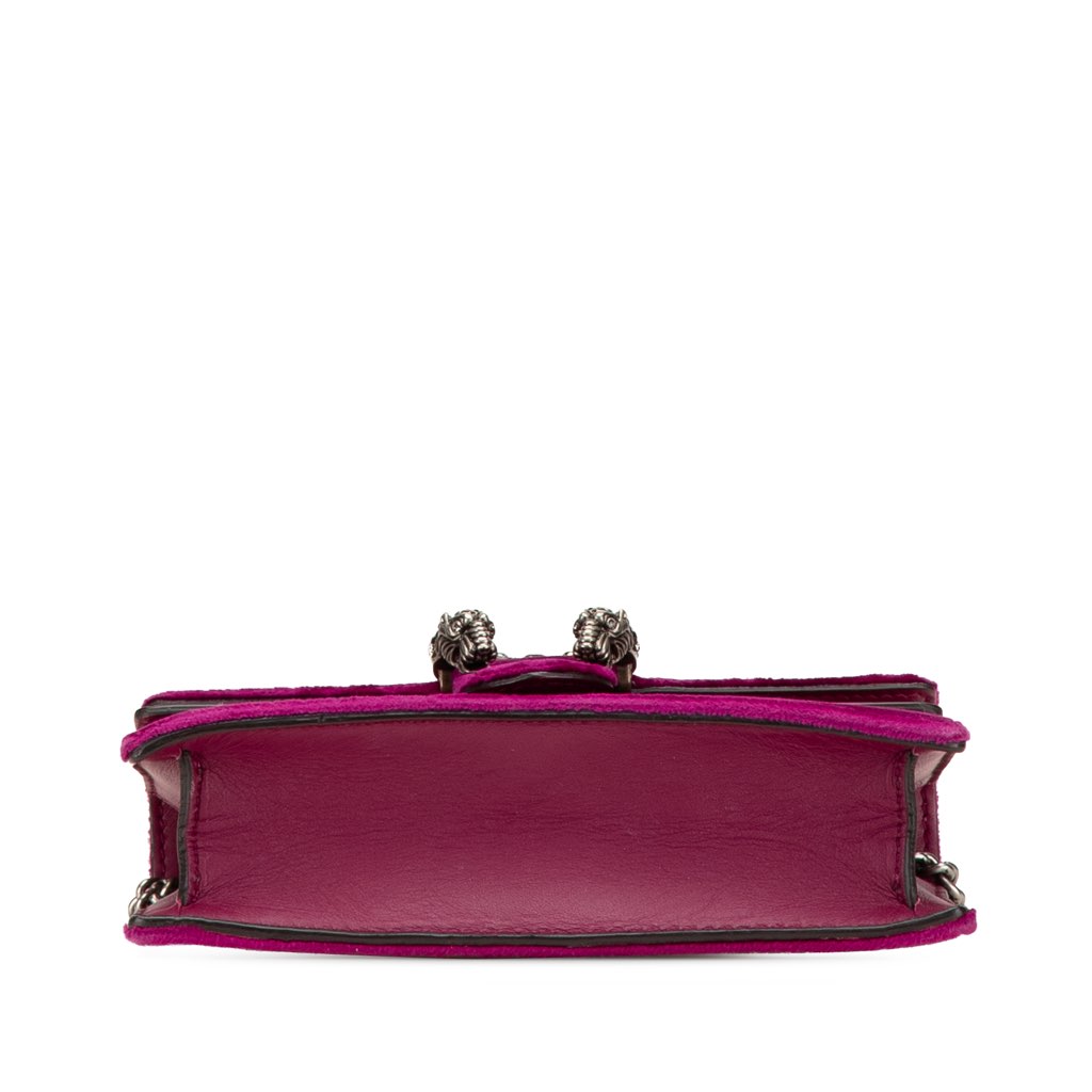Gucci Super Mini Velvet Dionysus Crossbody - 3
