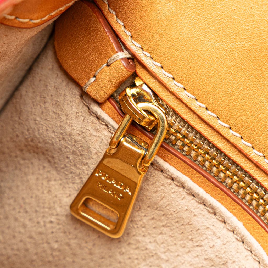 Prada Canapa Righe Crossbody - Image 10