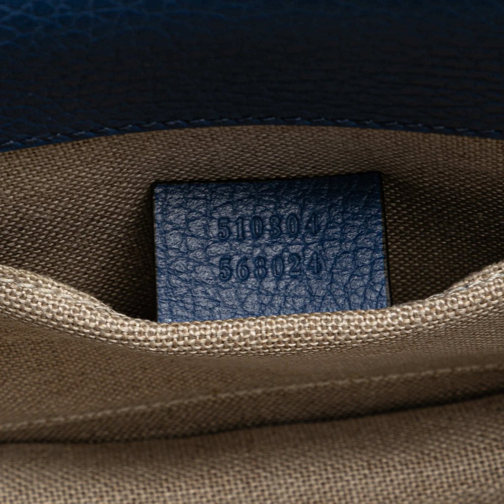 Gucci Small Dollar Calfskin Interlocking G Crossbody - Detail 1