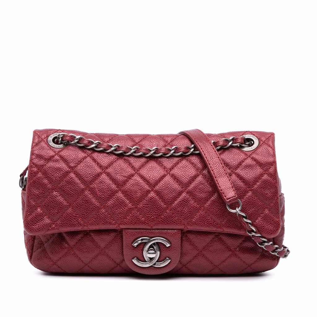 Chanel Medium Quilted Caviar Easy Flap