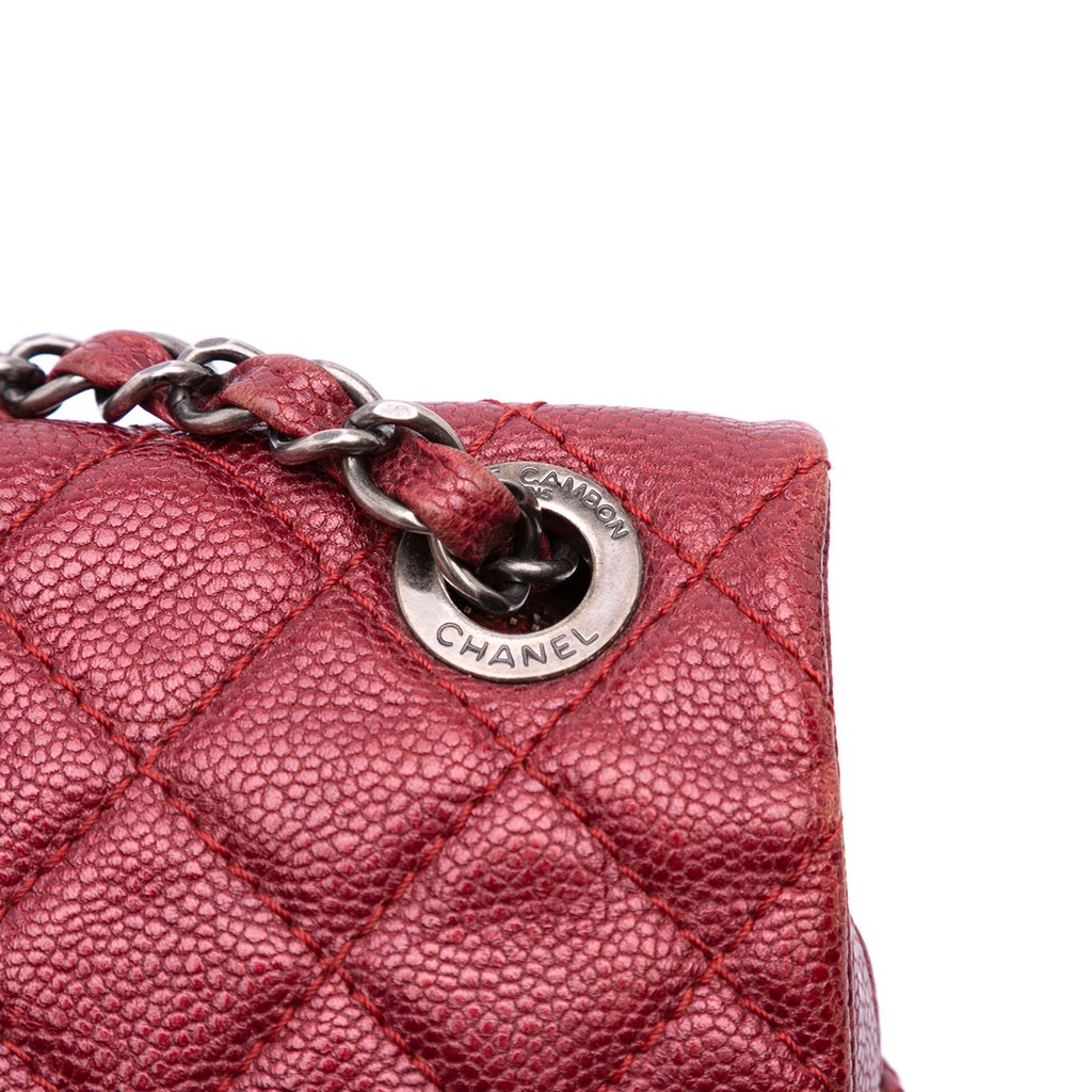 Chanel Medium Quilted Caviar Easy Flap - Image 11