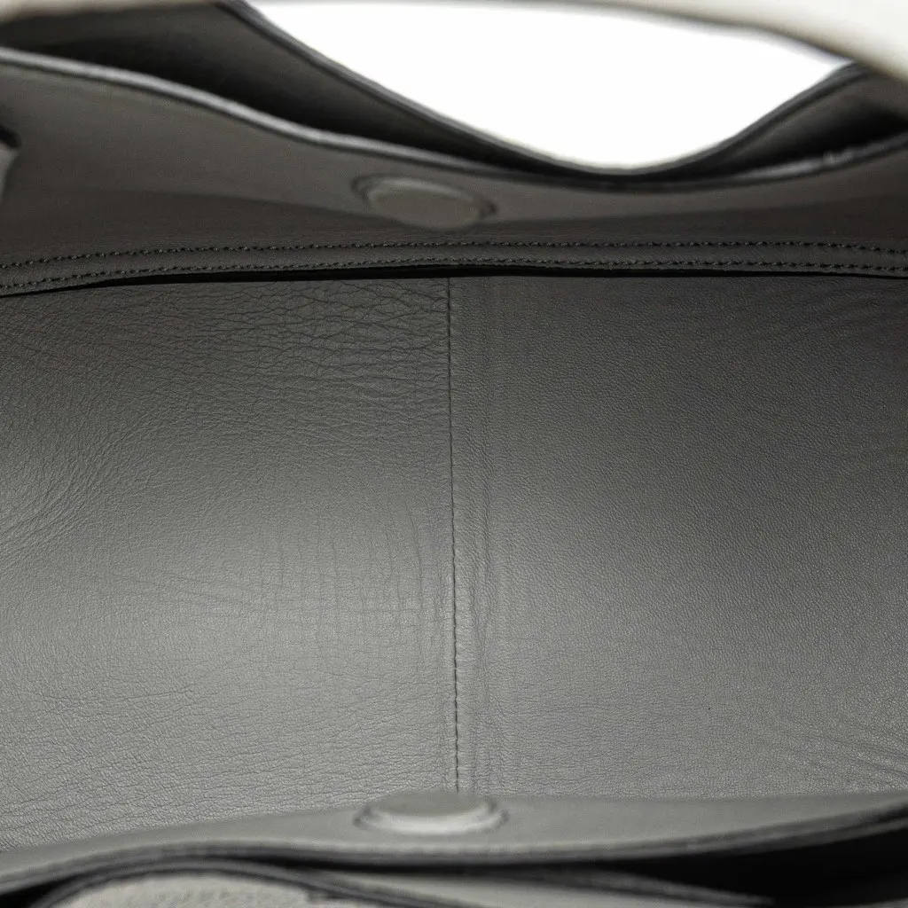 Prada Vitello Daino Dynamique Hobo White Leather Good - Model View