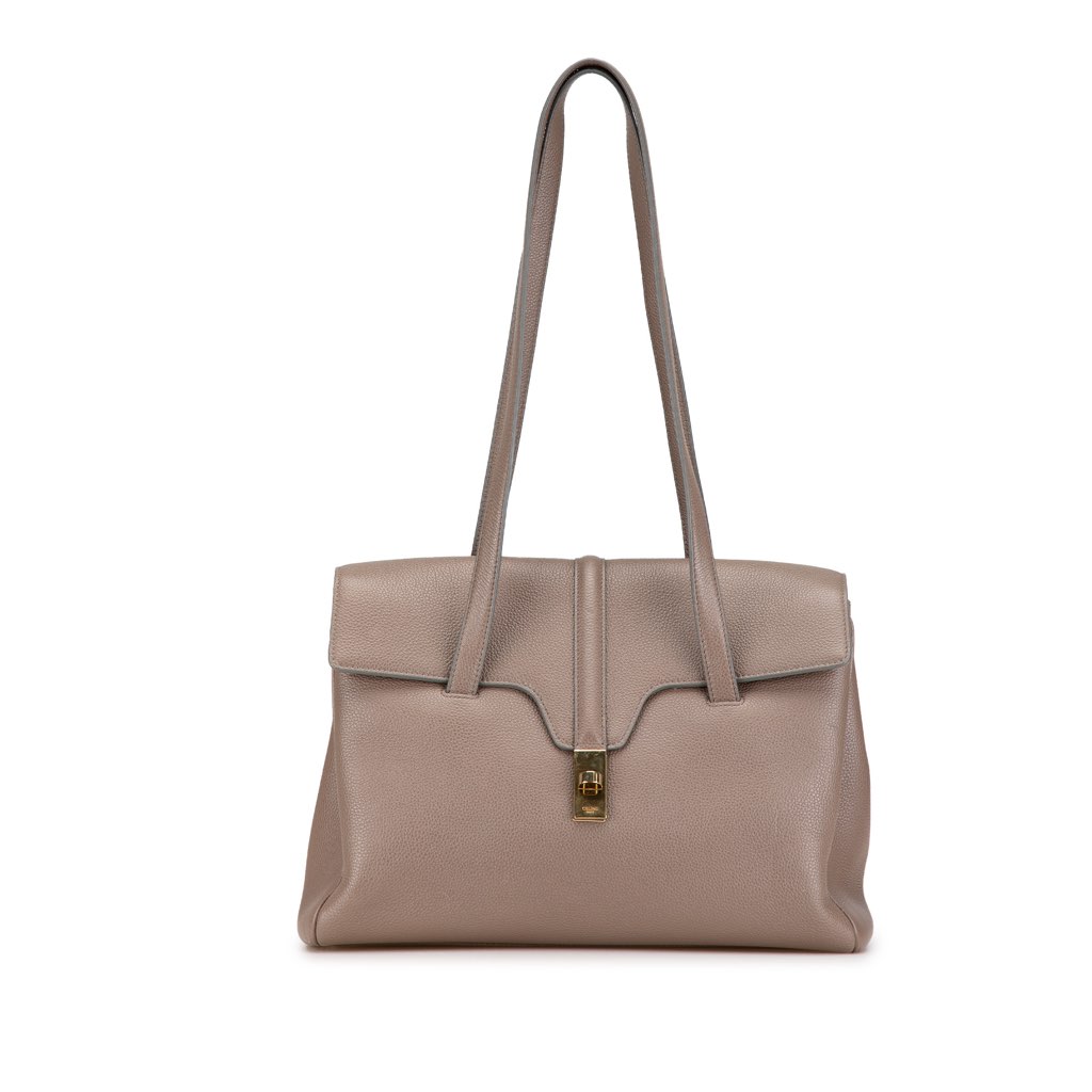 Celine Medium Grained Calfskin Soft 16 Shoulder Bag