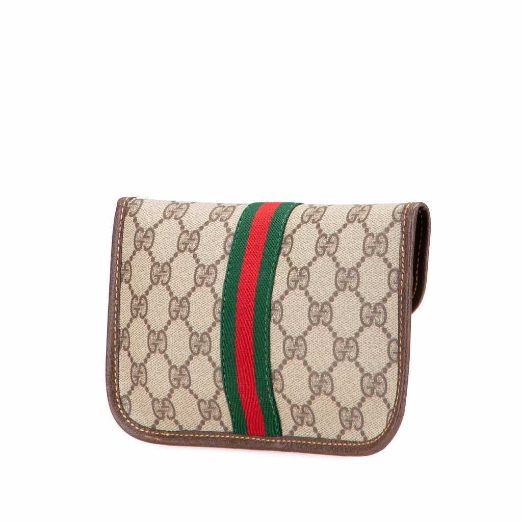Gucci GG Supreme Web Pouch - 2