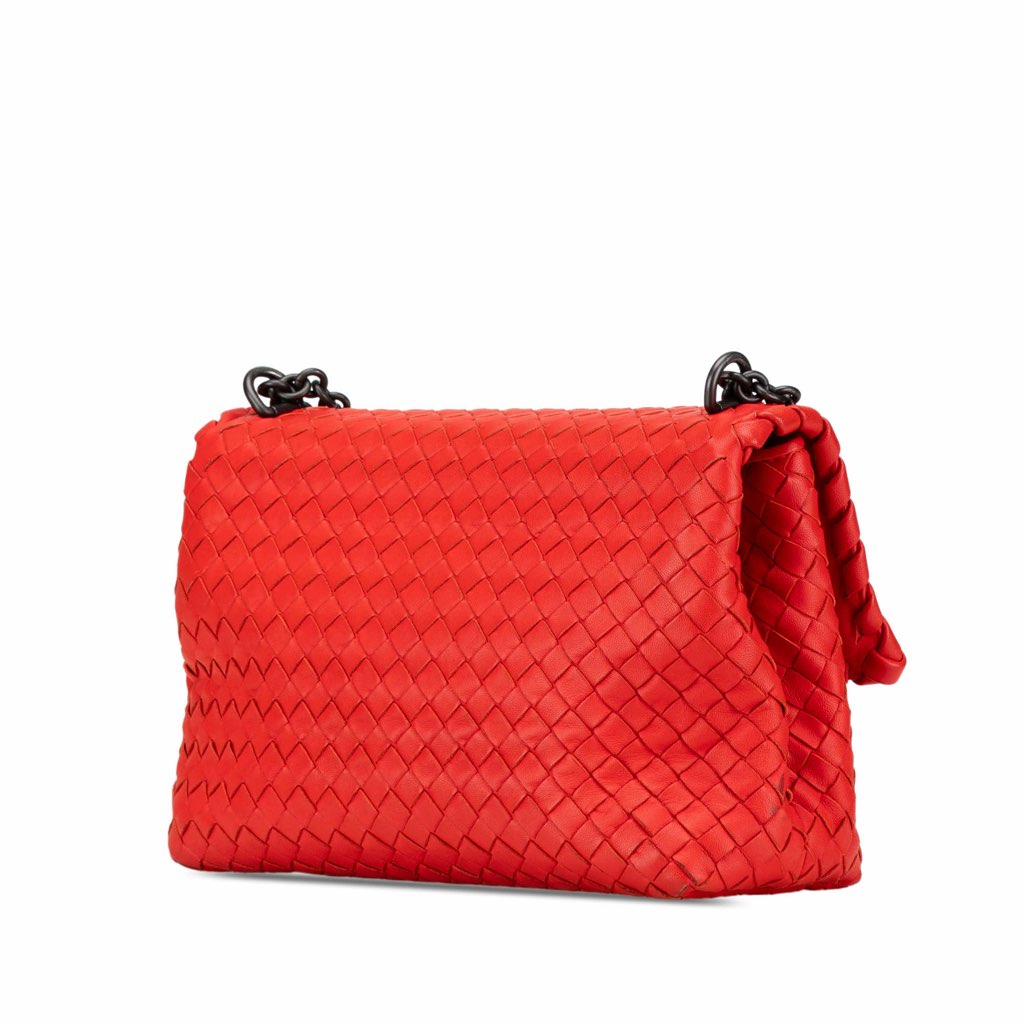 Bottega Veneta Small Nappa Intrecciato Olimpia Shoulder Bag - 2