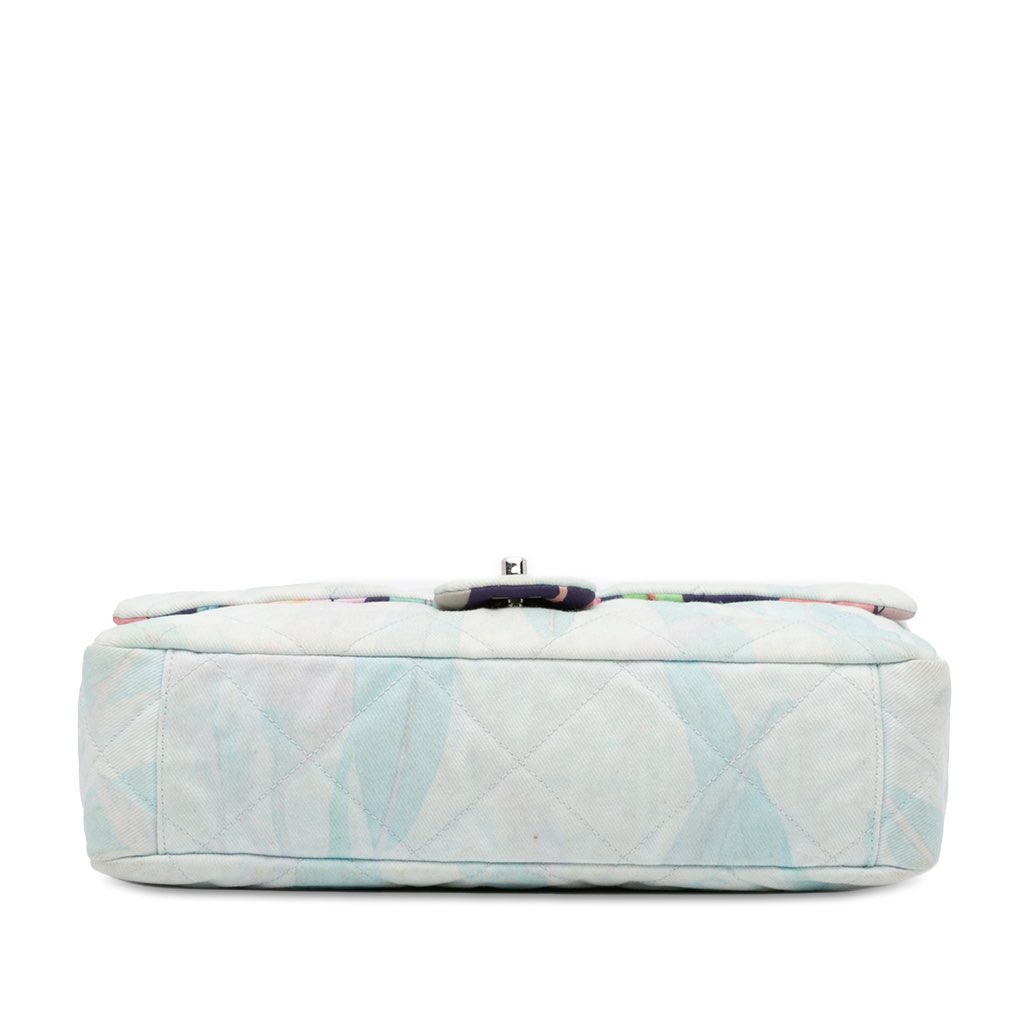 Chanel Quilted Jungle Jeans Flap - 4