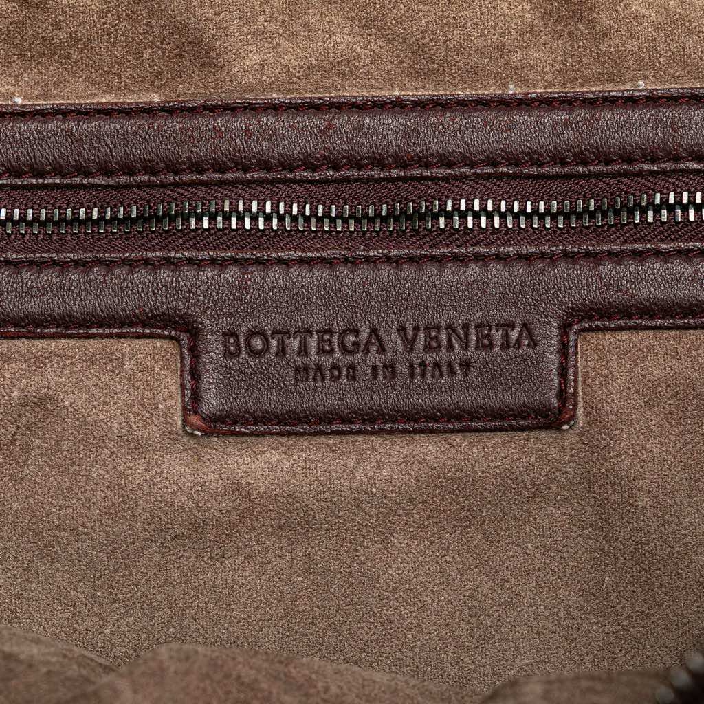 Bottega Veneta Medium Nappa Velours Intrecciato Fuzzy Veneta Hobo - 5