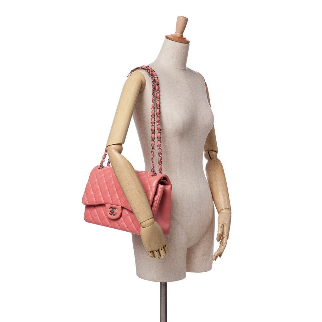 Chanel Jumbo Classic Lambskin Double Flap - Image 13