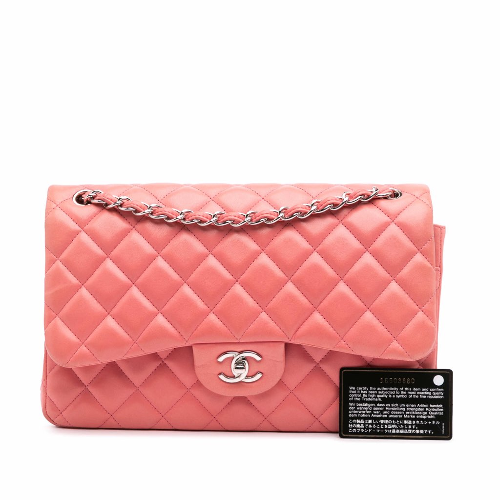 Chanel Jumbo Classic Lambskin Double Flap - Image 14