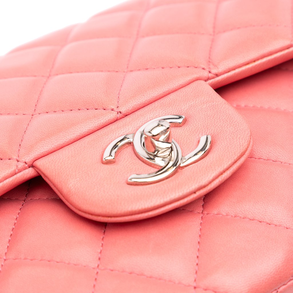Chanel Jumbo Classic Lambskin Double Flap - Image 11