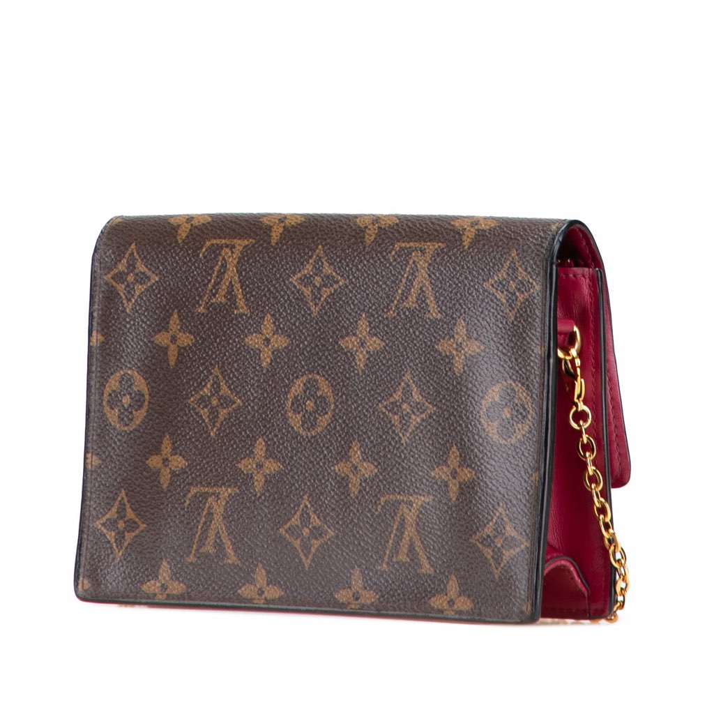 Louis Vuitton Monogram Flore Wallet On Chain - 2