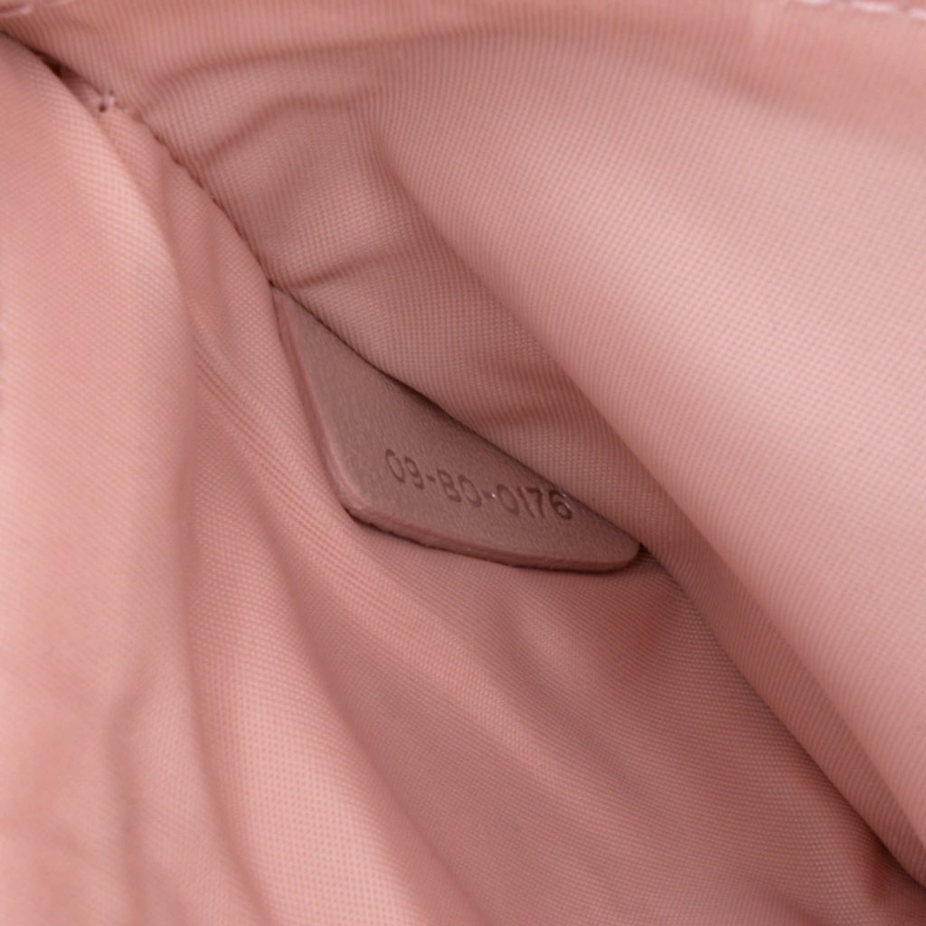 Dior Metallic Ceramic Effect Deerskin Diorama Wallet on Chain - Detail 1