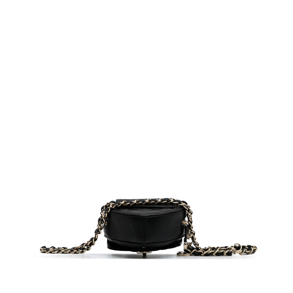 Chanel Mini Lambskin CC in Love Heart Belt Bag - 3