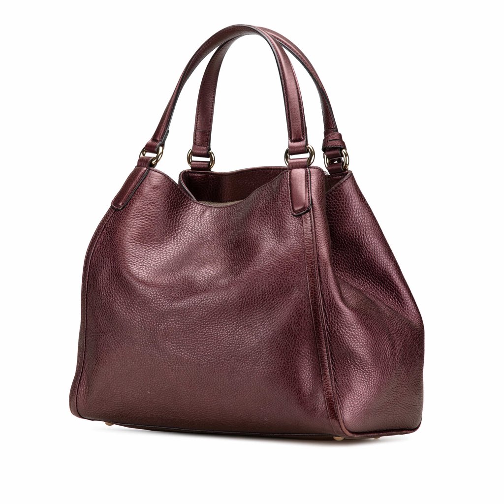 Gucci Medium Leather Soho Cellarius Tote - 2