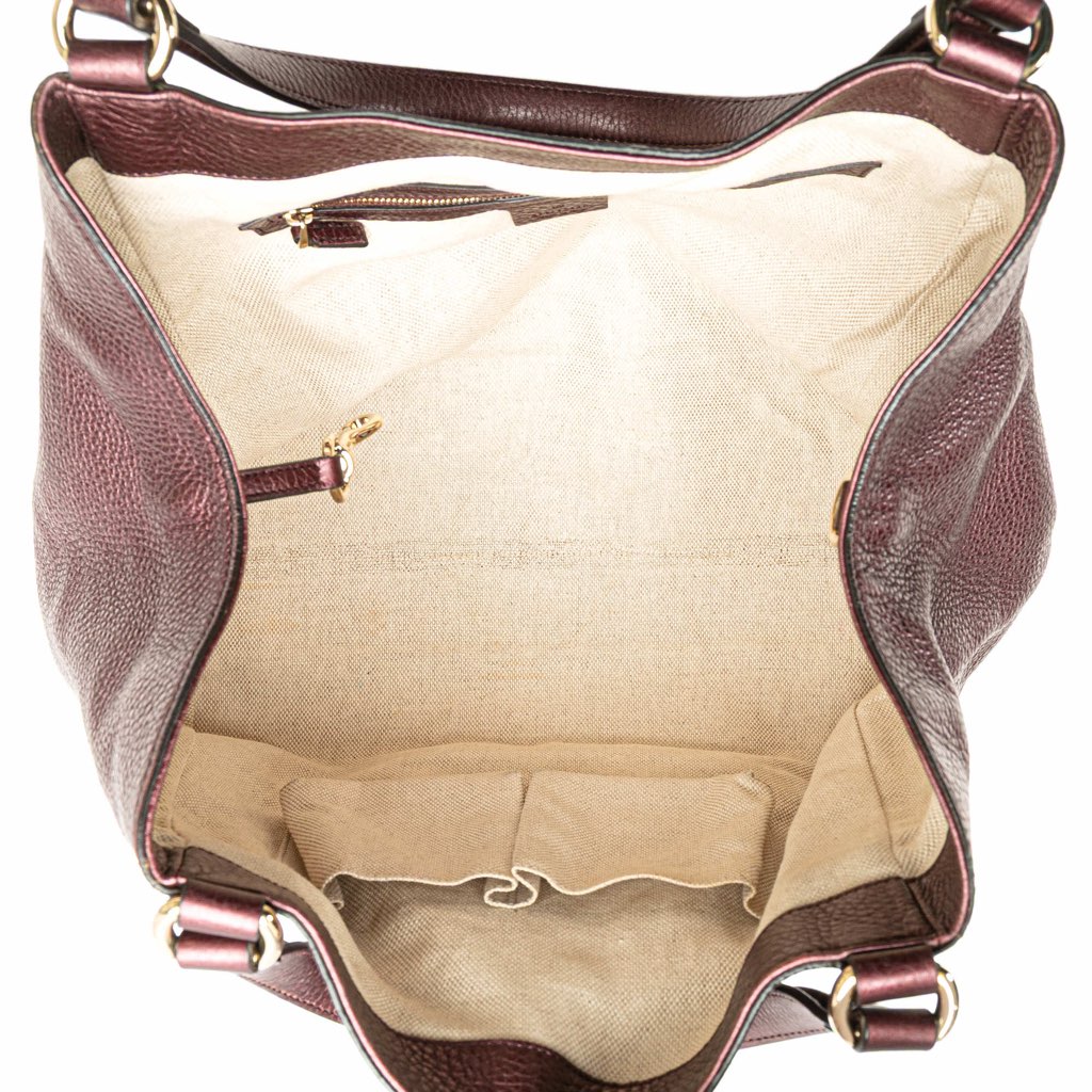 Gucci Medium Leather Soho Cellarius Tote - 4