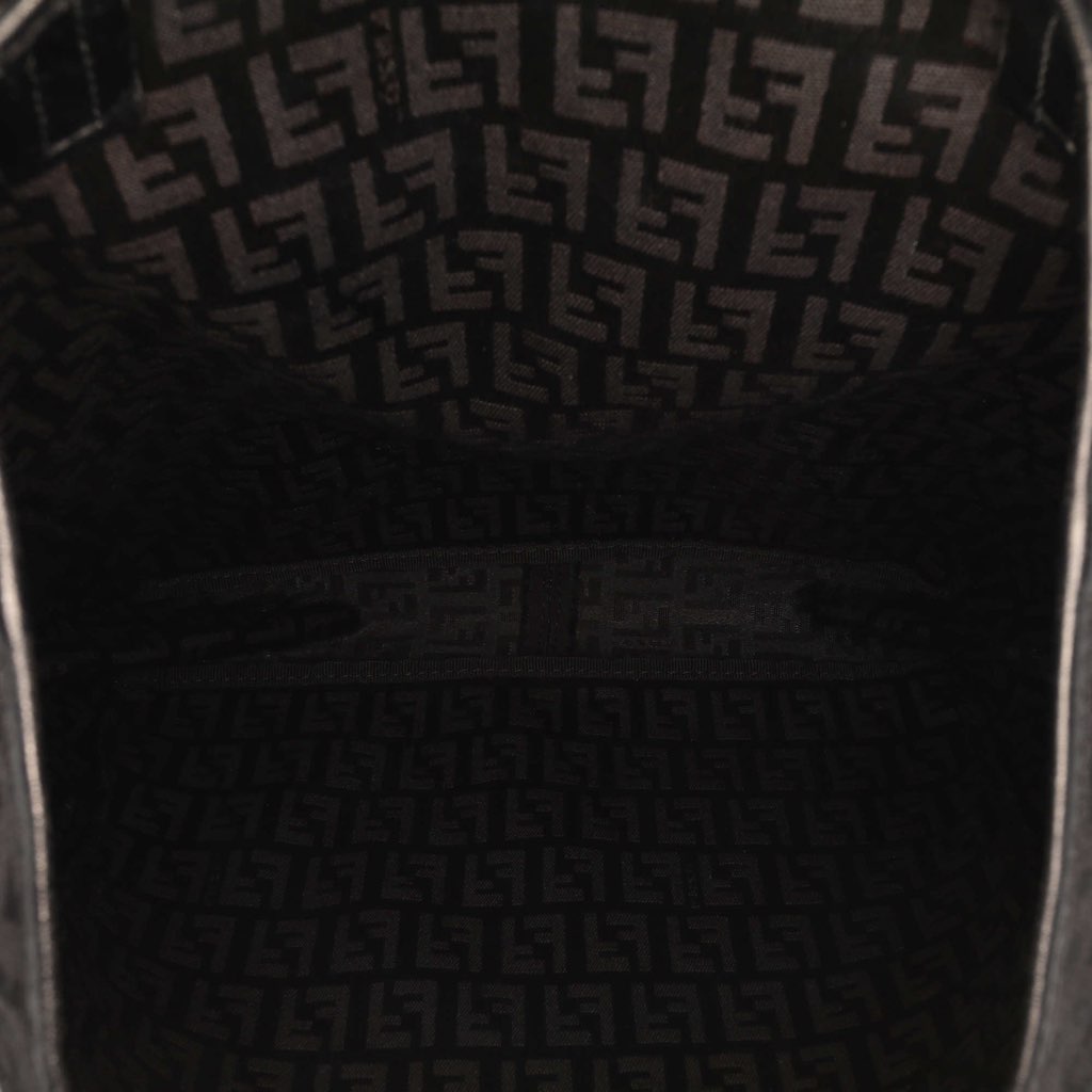 Fendi Zucchino Canvas Tote - Side view