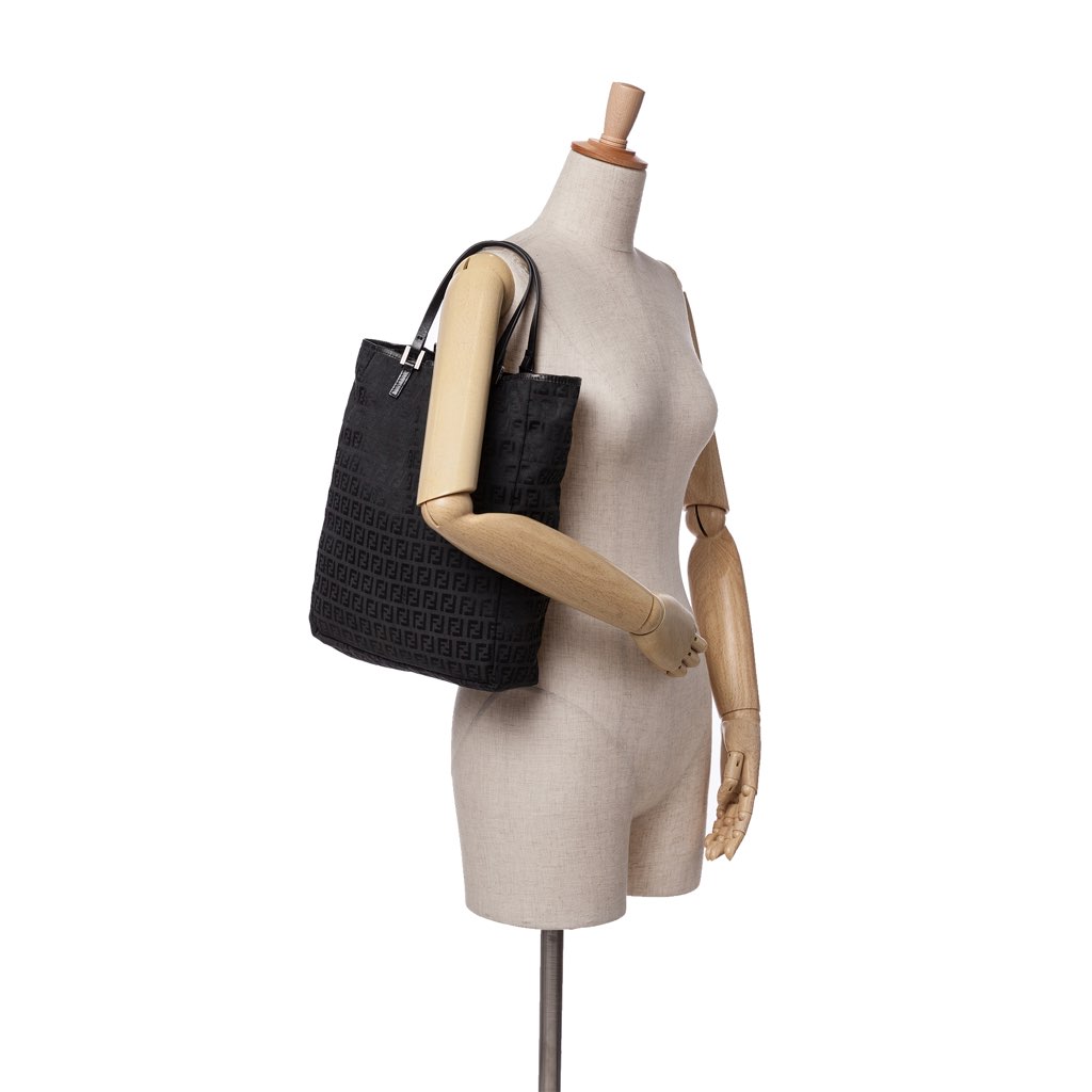 Fendi Zucchino Canvas Tote - Image 12